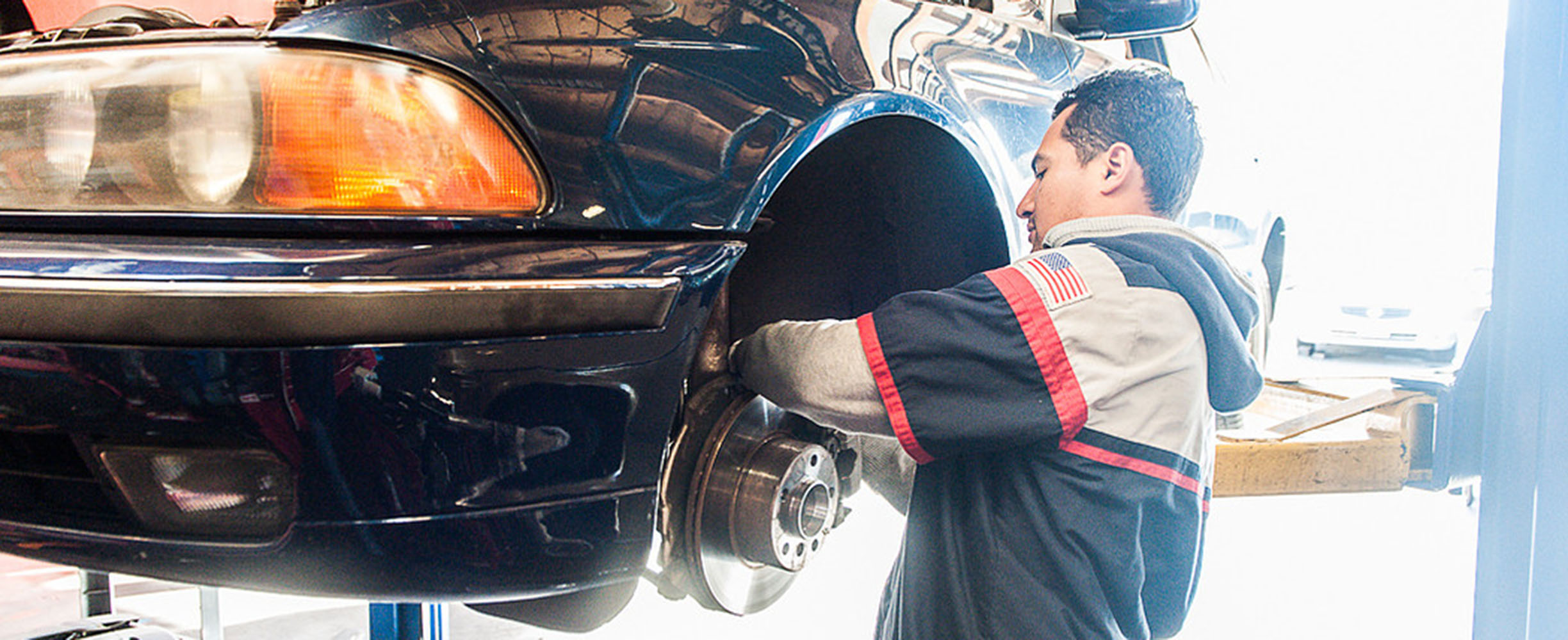 Brakes, shock absorbers and drive train repair and maintenance.